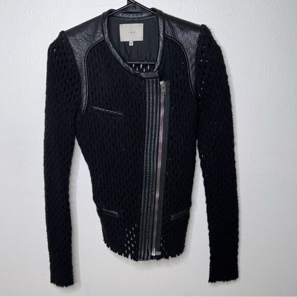 Iro lina knit wool-blend jacket Women’s size 36 - Picture 10 of 14